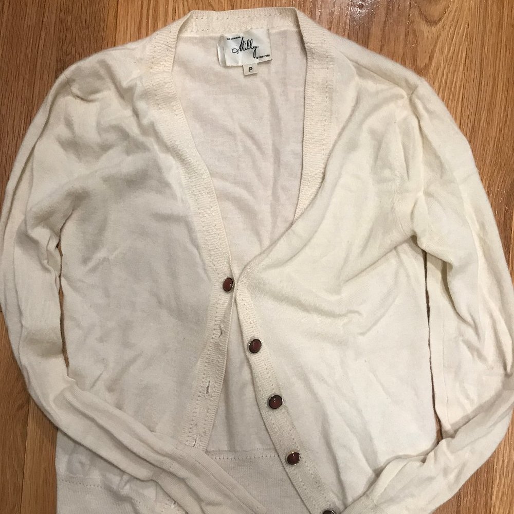 Milly Cashmere Cardigan